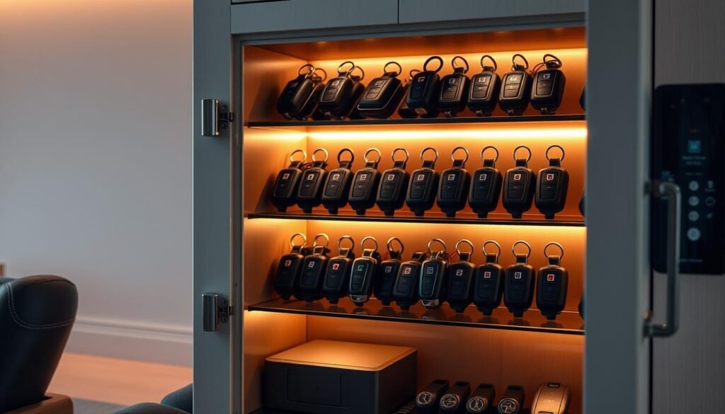 تخزين مفاتيح احتياطية