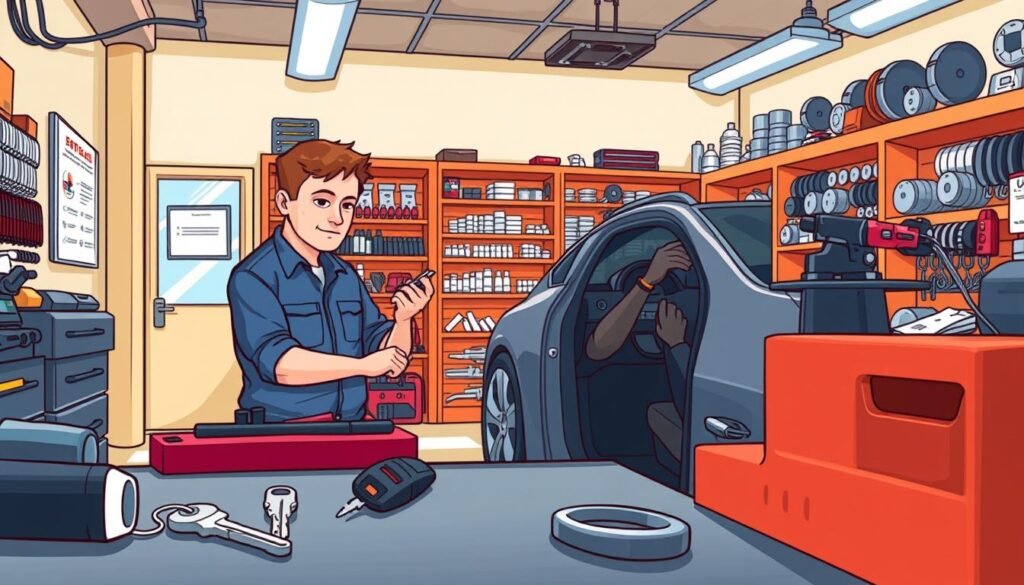 صيانة أقفال السيارات في العين