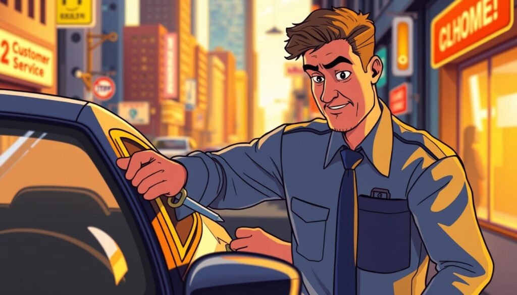 فتح سيارات مقفلة العين