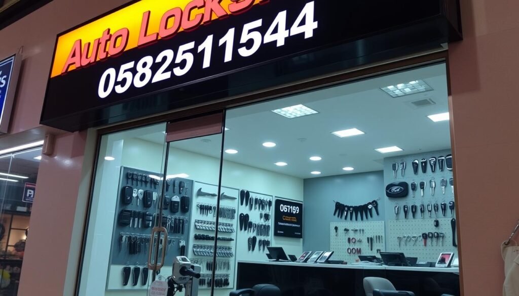 محل مفاتيح سيارات دبي 0582511594