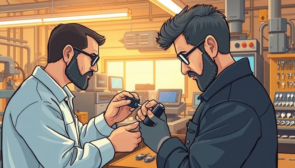 نسخ المفاتيح بتقنيات متطورة